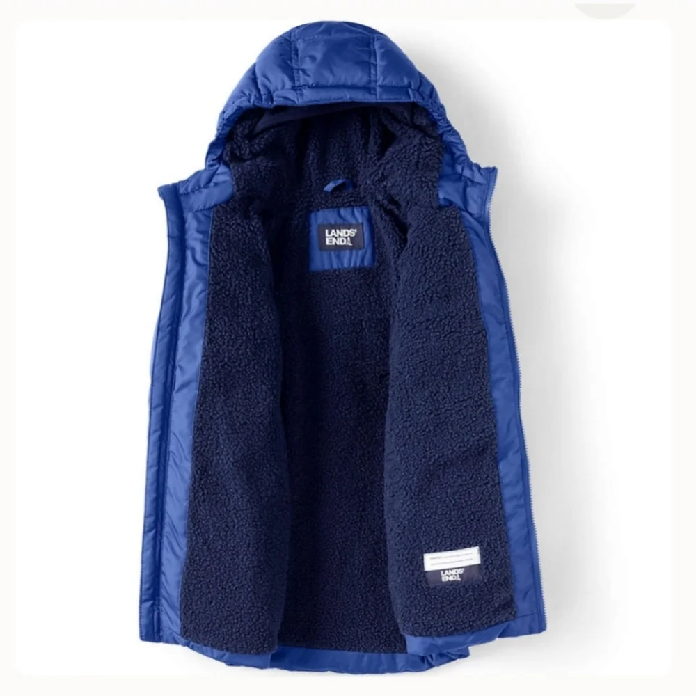 Land's End Hooded Youth Parka Jacket nwt